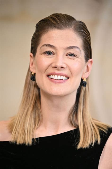 rosamund pike in Dior